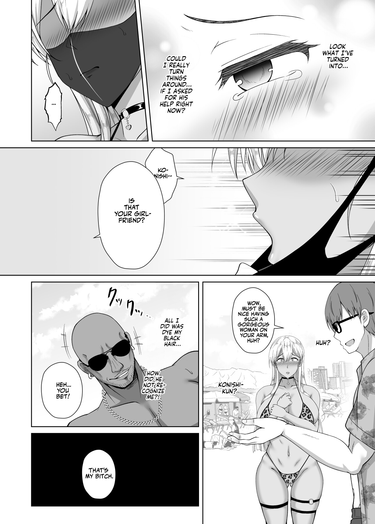 Hentai Manga Comic-The Real Reason She Changed Her Hair-Read-35